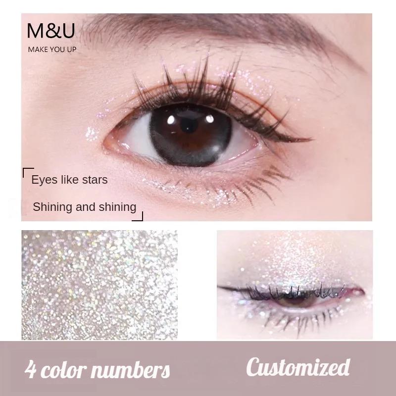 M&U High Flash Liquid Eye Shadow - Ultimate Brightness, Super Sparkle, Explosive Glitter