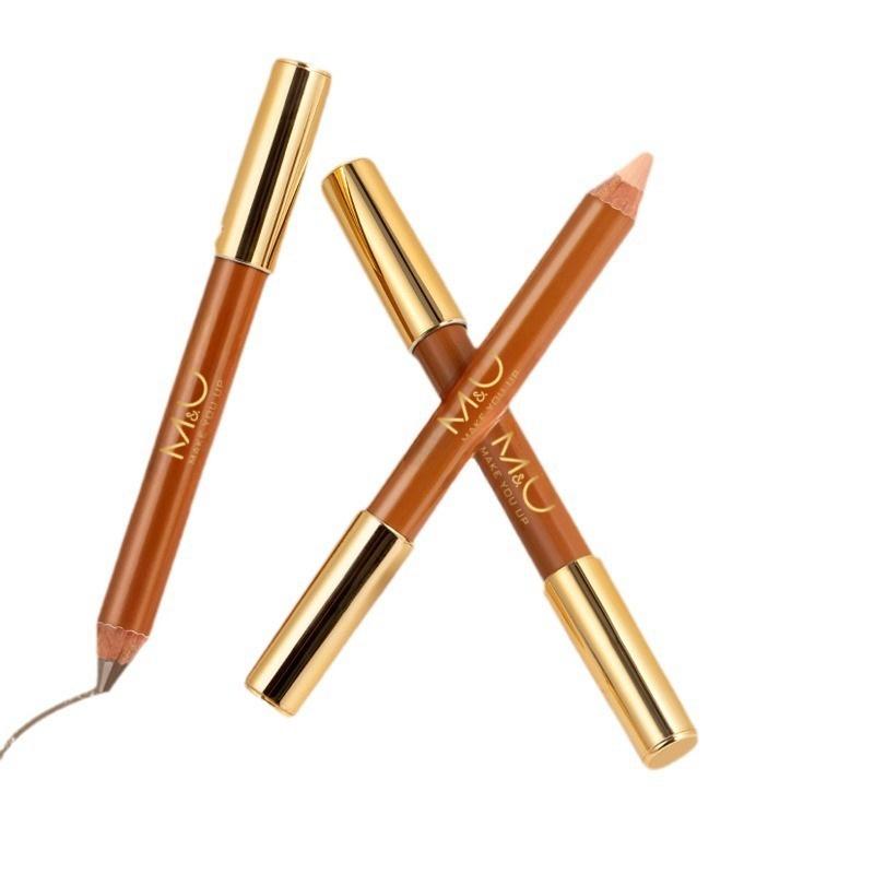 M&U Double-End Contour Highlighter Stick - face contour makeup contouring sticks cream concealer