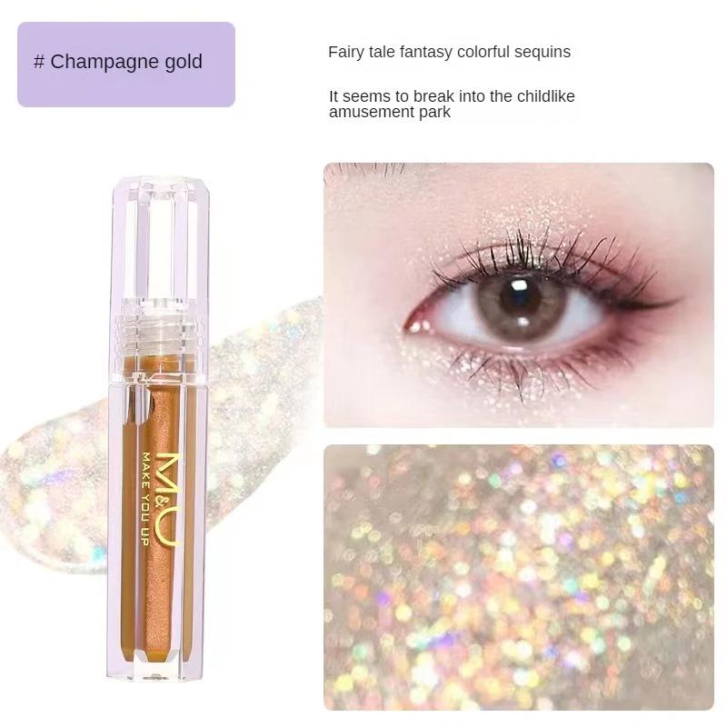 M&U High Flash Liquid Eye Shadow - Ultimate Brightness, Super Sparkle, Explosive Glitter