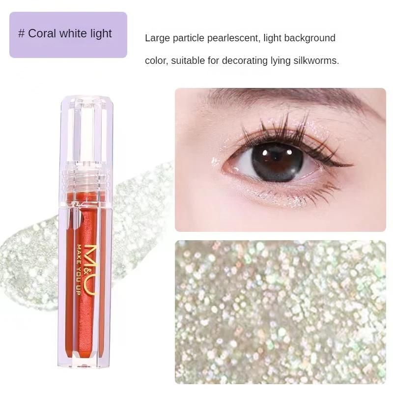 M&U High Flash Liquid Eye Shadow - Ultimate Brightness, Super Sparkle, Explosive Glitter