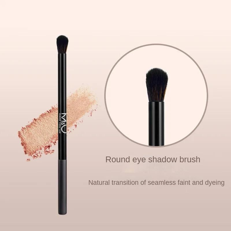 M&U Makeup Brush Set - Single Packaged, Elegant Travel-Ready, Eyeshadow, Foundation Blush, Beginner Concealer, Super Soft Eye Brushes for Flawless Looks