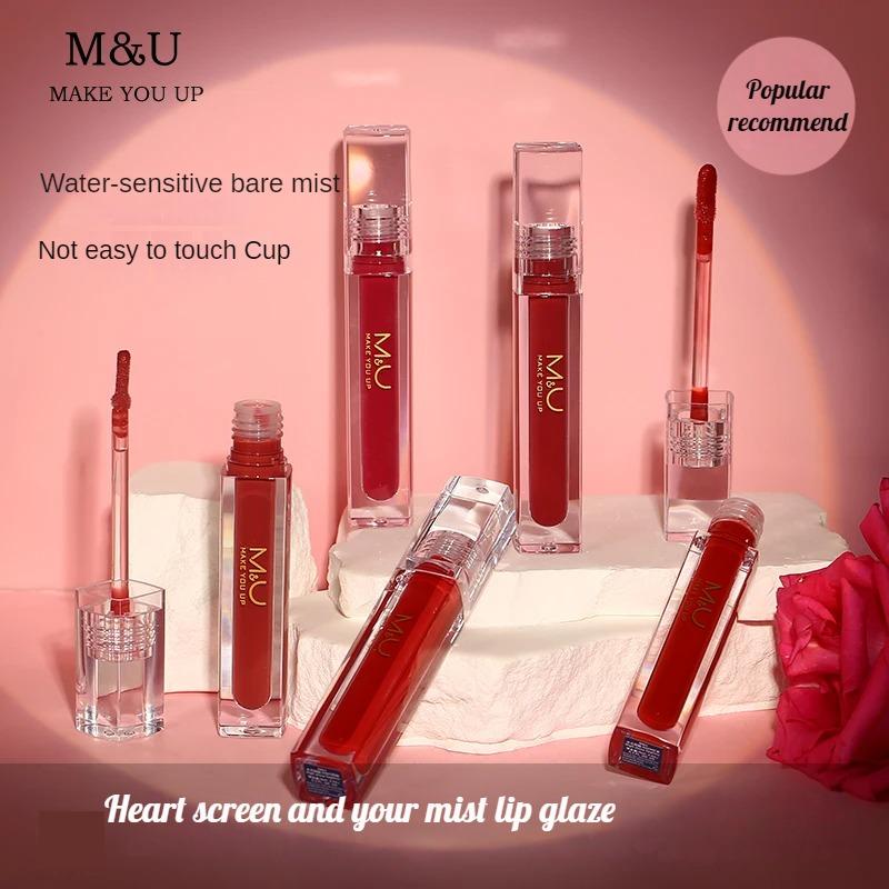 M&U Water Lip Gloss - Long-Lasting, Non-Sticky, Fade-Resistant for Discerning Lip Enthusiasts