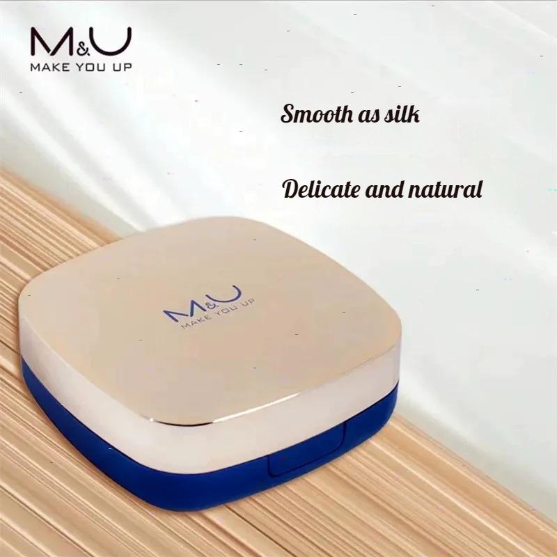 M&U Light Holding Makeup Air Cushion Foundation - Lightweight Coverage, Natural Whitening